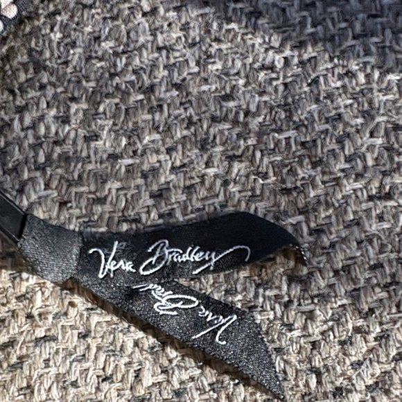 Vera Bradley Elegant Floral Black and Yellow Shoulder Bag - Picture 7 of 7